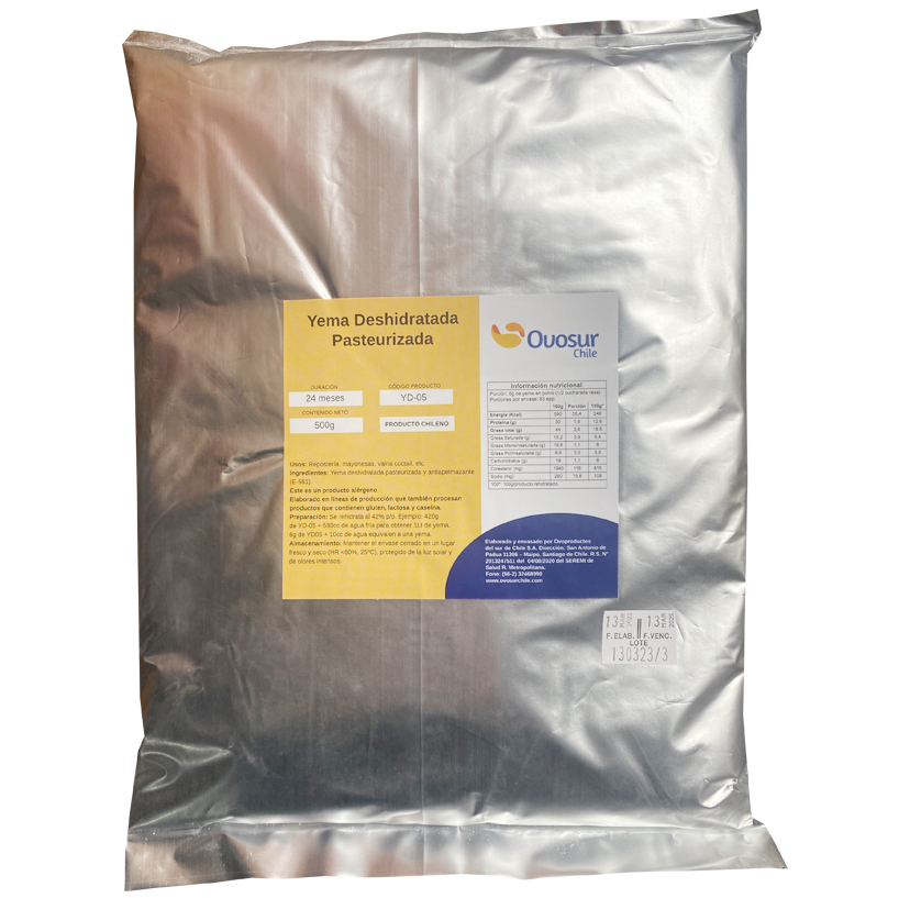 Yema en Polvo 1Kg. YD-05 Buraschi Trading