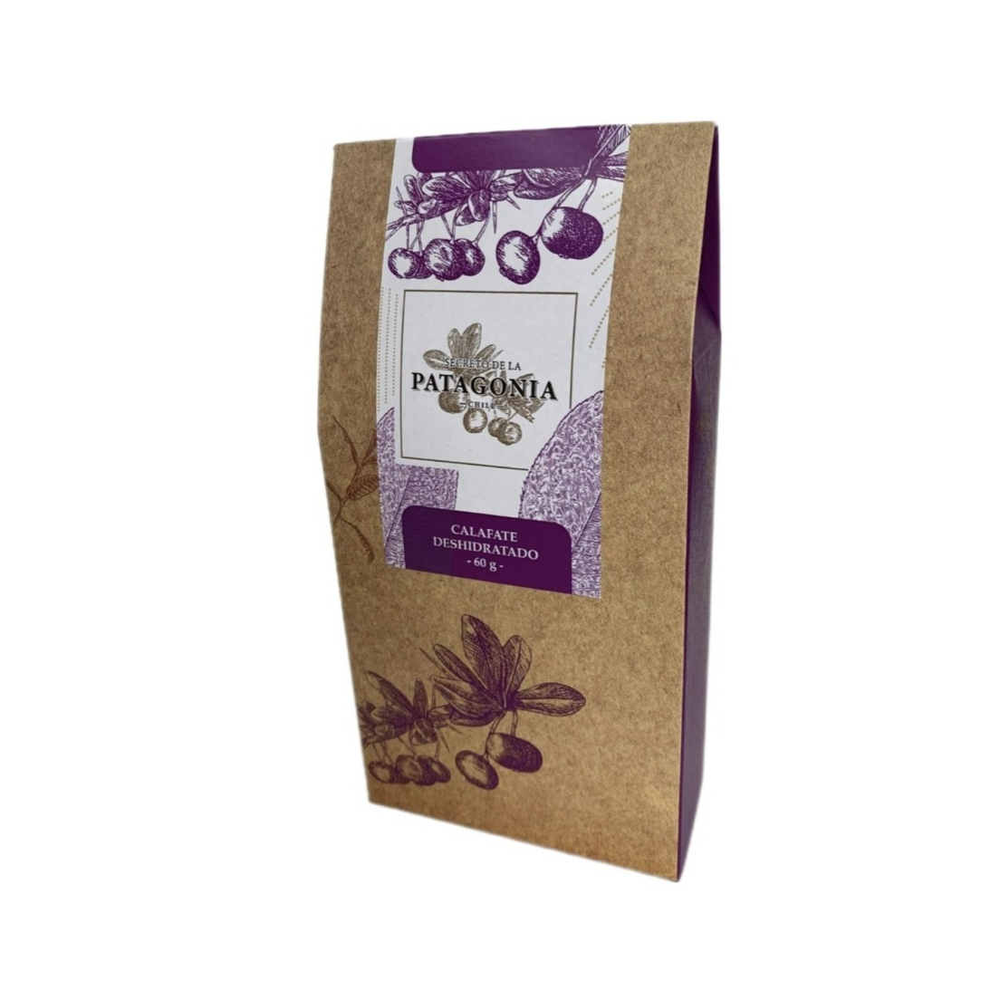 Calafate Deshidratado Antioxidante 60g. Secreto de la Patagonia