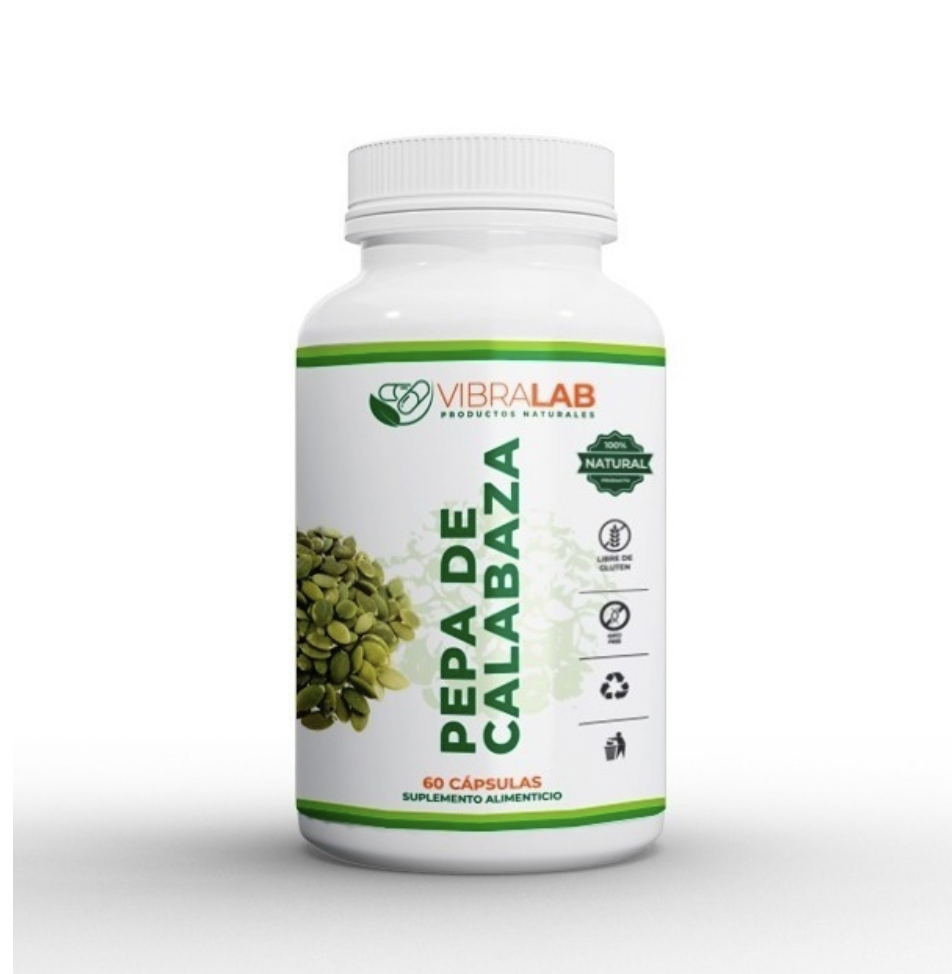 Pepa de Calabaza 60 Cápsulas Vegetales Vibralab