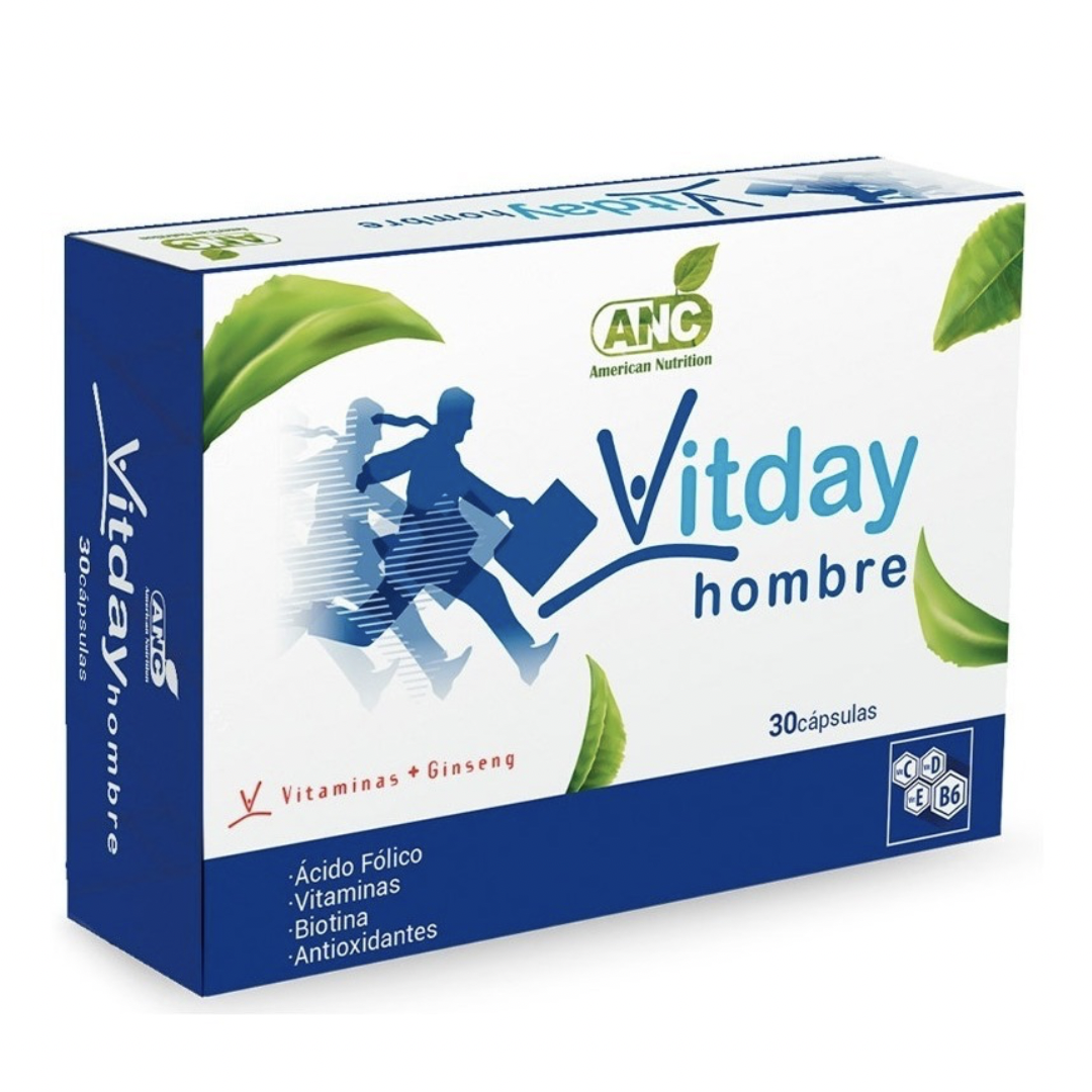 Vitday Hombre 30 Cápsulas ANC
