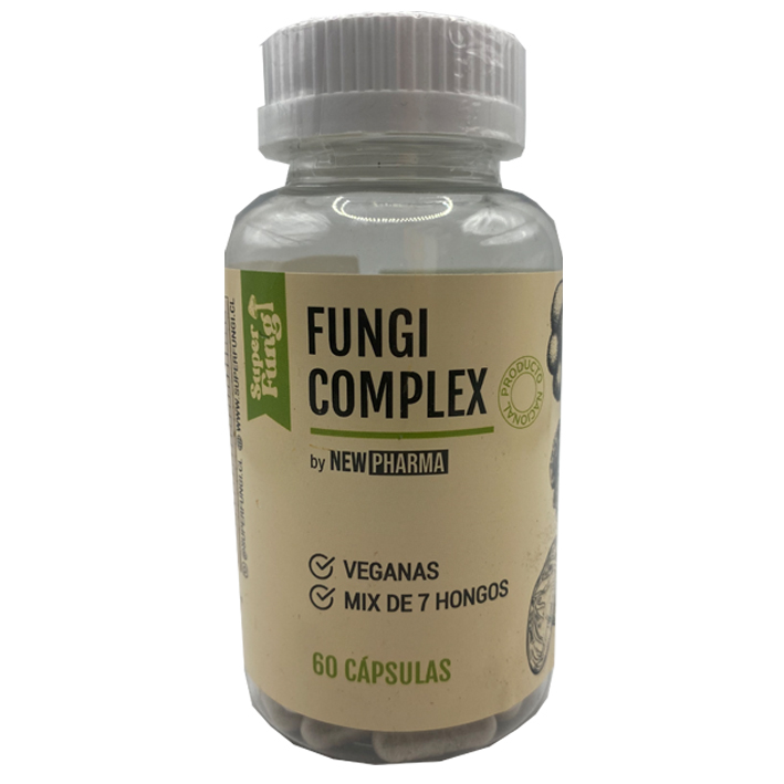Fungi Complex 60 Cápsulas Mix 7 Hongos NewPharma