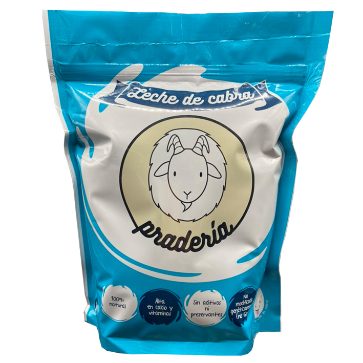 Leche de Cabra Entera Polvo 800g. Praderia