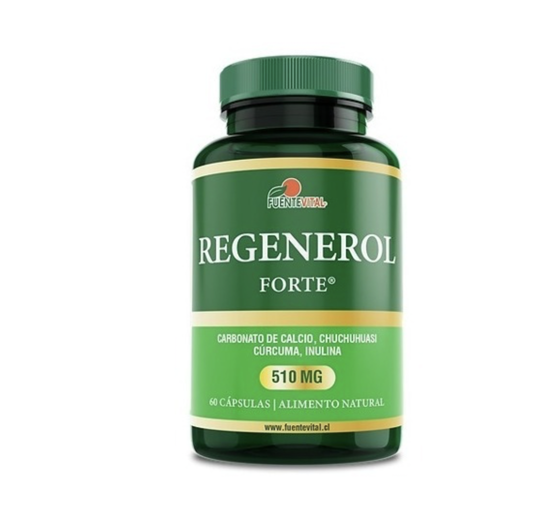 Regenerol Forte Artritis/ Artrosis 60 Cápsulas Naturales 510mg. Fuente Vital