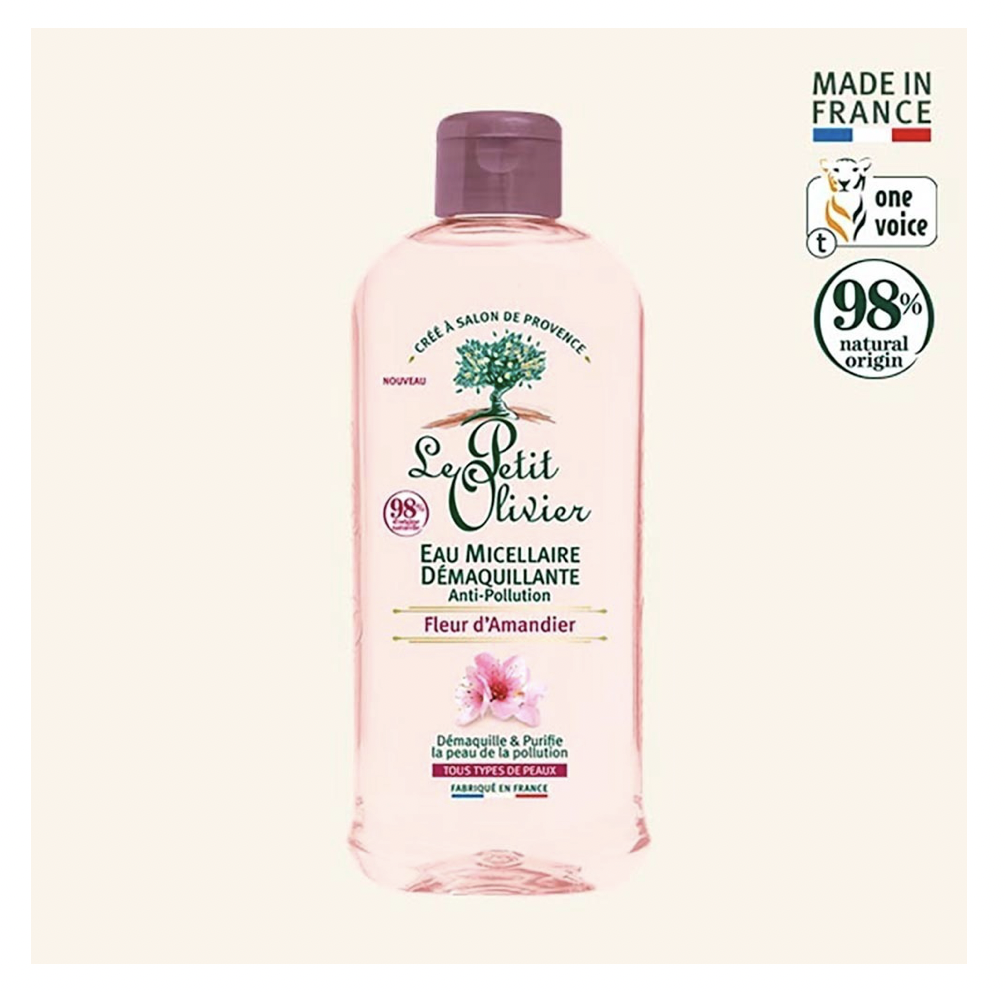 Agua Micelar Anti-Contaminación Flor Almendro 400ml Le Petit