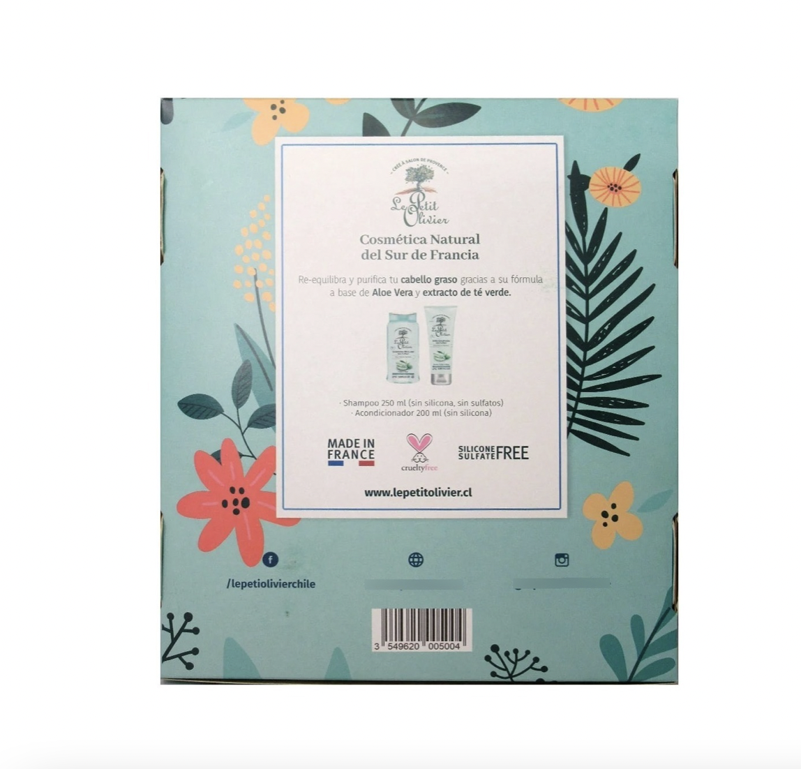 Pack Shampoo y Acondicionador Duo Micelar Aloe Vera Purificante Le Petit - Image 2