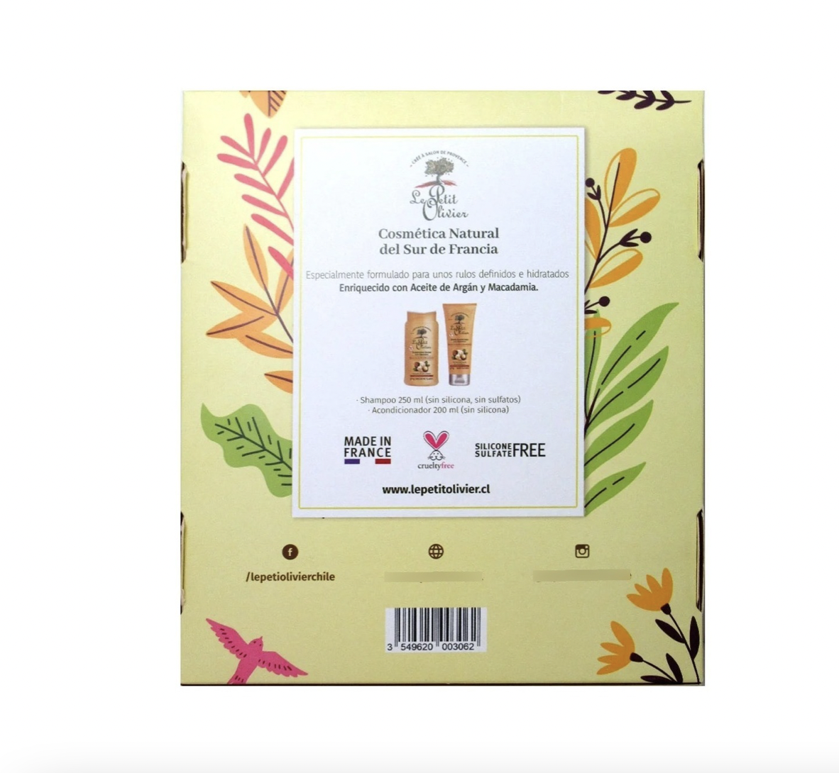 Pack Shampoo y Acondicionador Duo Karite y Macadamia Le Petit - Image 2