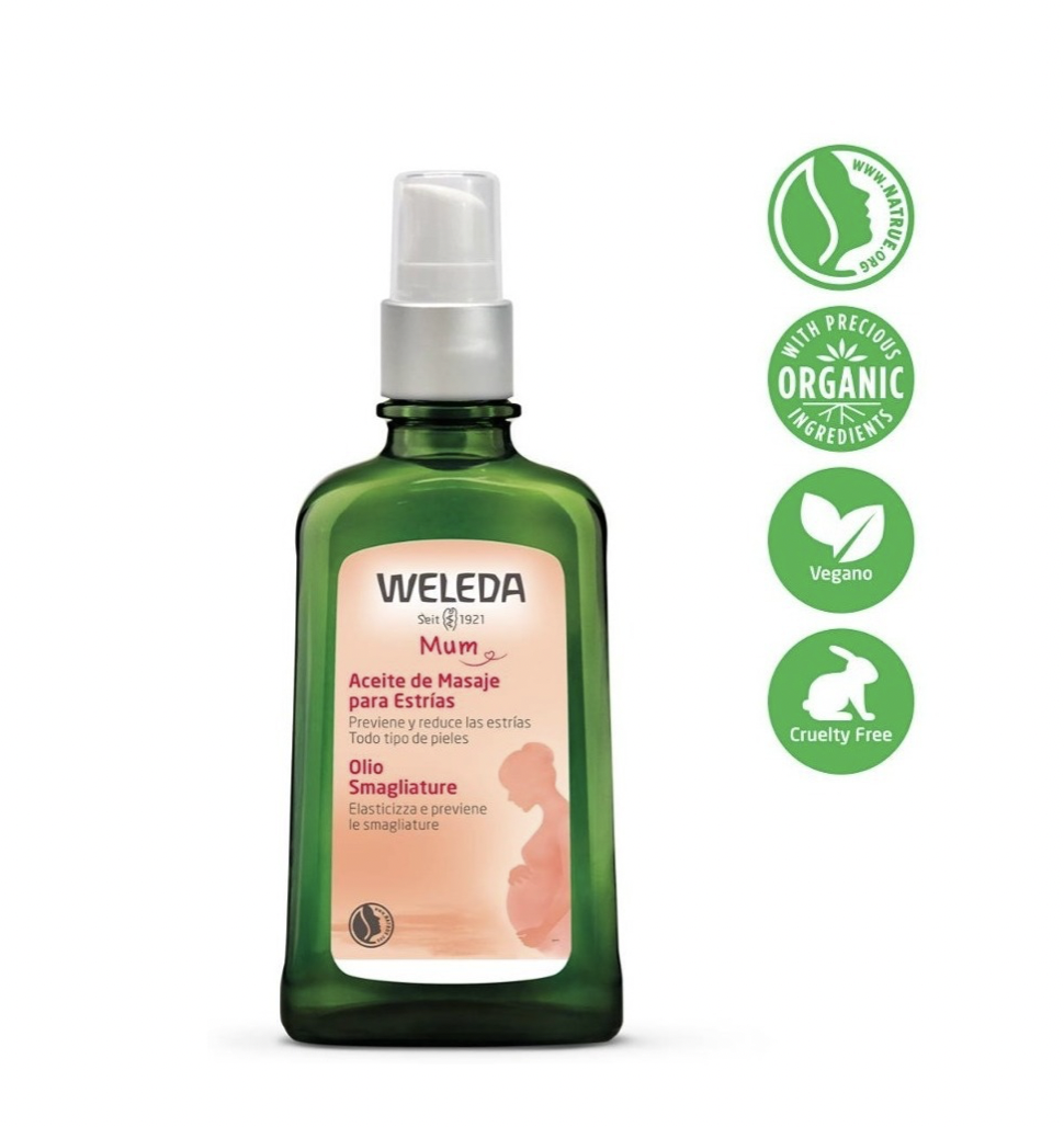 Aceite Masajes Anti-Estrías 100ml. Weleda - Image 3