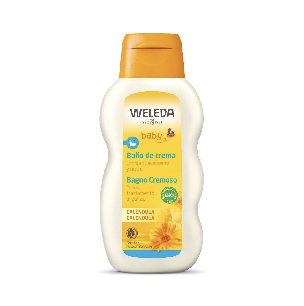 Crema de Baño Caléndula Bebe 200ml. Weleda