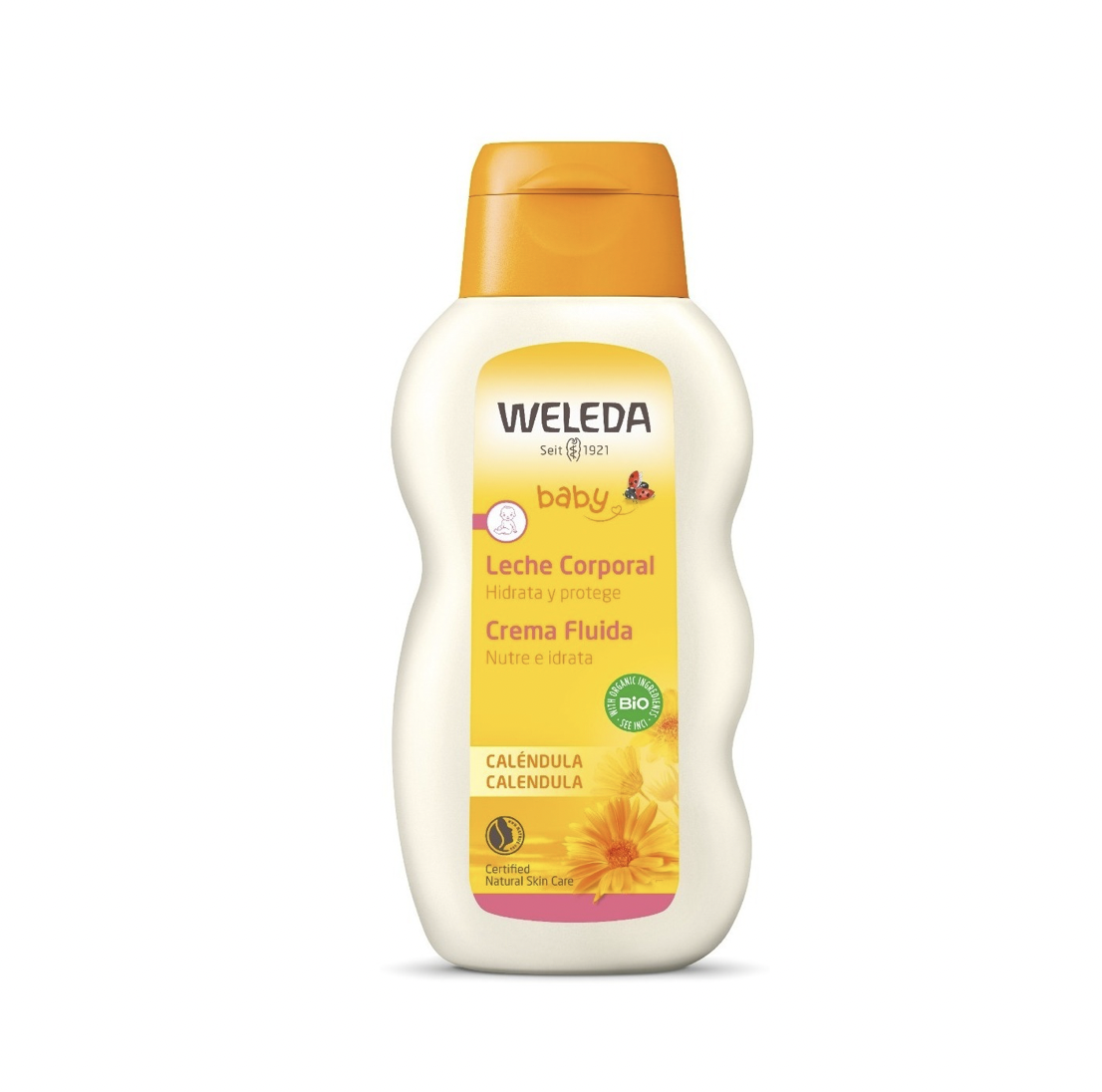 Leche Corporal de Bebe Hidrata y Protege 200ml. Weleda