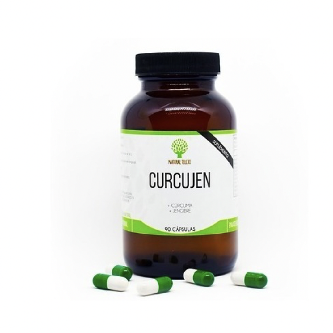 Curcujen Cúrcuma/ Jengibre 90 Cápsulas Natural Telchi
