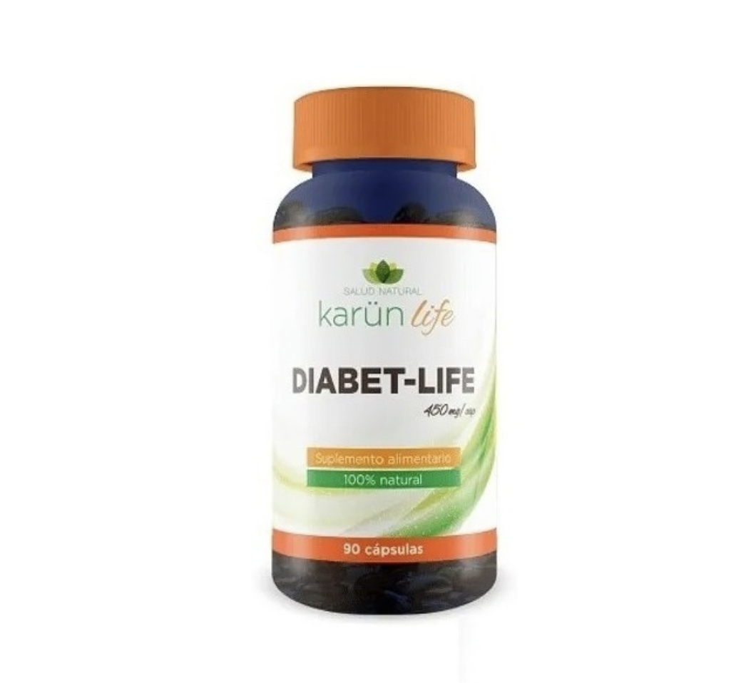Diabet-Life 450mg. 90 Cápsulas 100% Naturales KarünLife