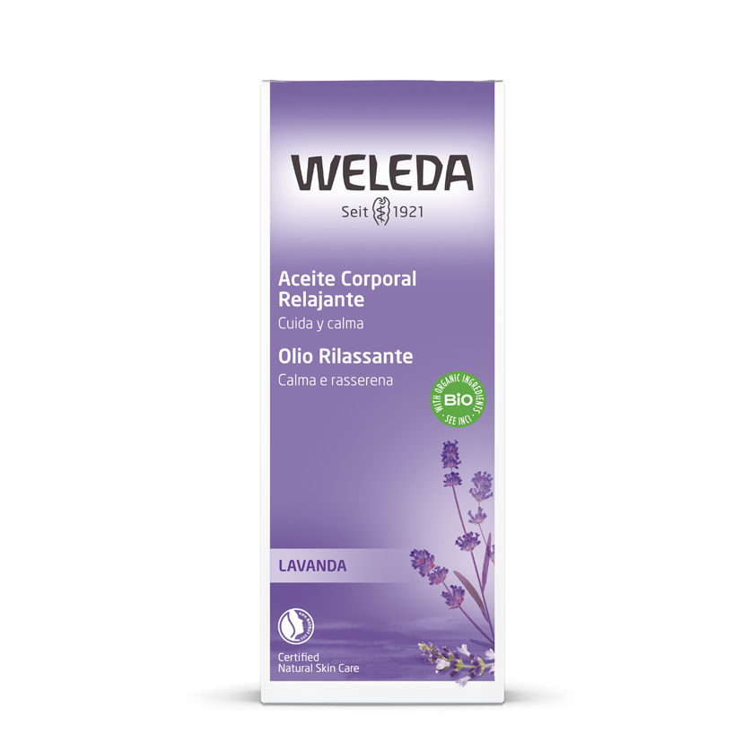 Aceite Corporal Relajante Lavanda 100ml. Weleda