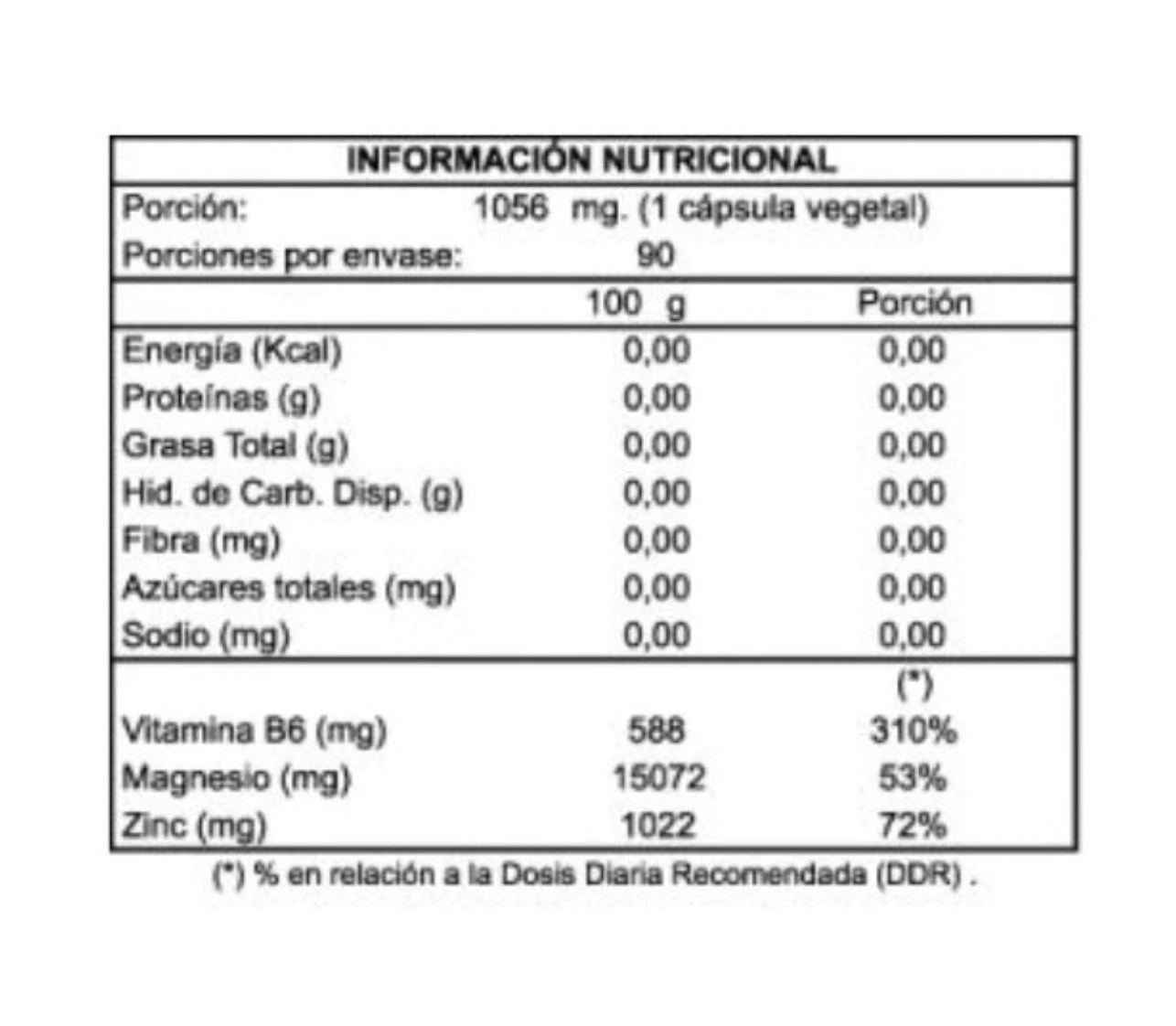 ZMA 90 Cápsulas Vegetales Zing y Magnesio -Vitamina B6 Now Sport - Imagen 2