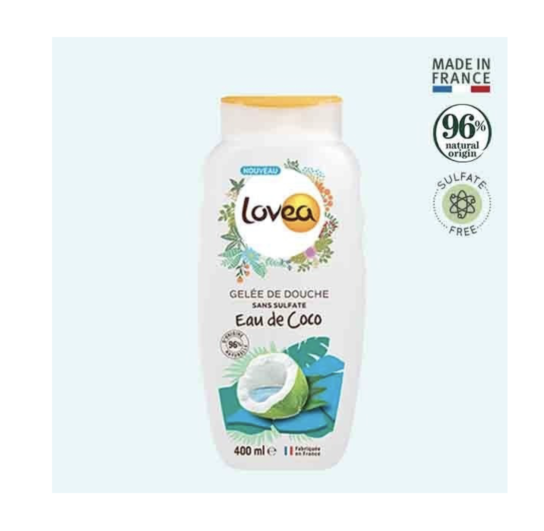 Gel de Ducha Eau de Coco 400ml. Lovea