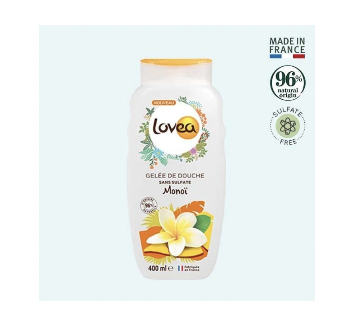 Gel de Ducha Monoï 400ml. Lovea