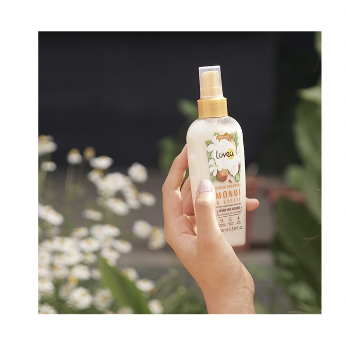 Spray Desenredante de Cabellos Karite y Monoï 150ml. Lovea - Image 2