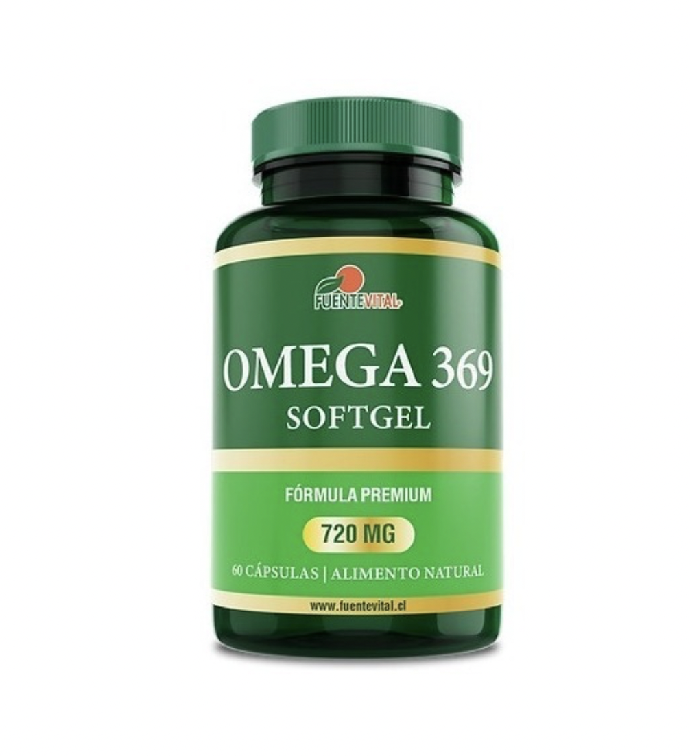 Omega 369 Sofgel 60 Cápsulas Blandas Fuente Vital