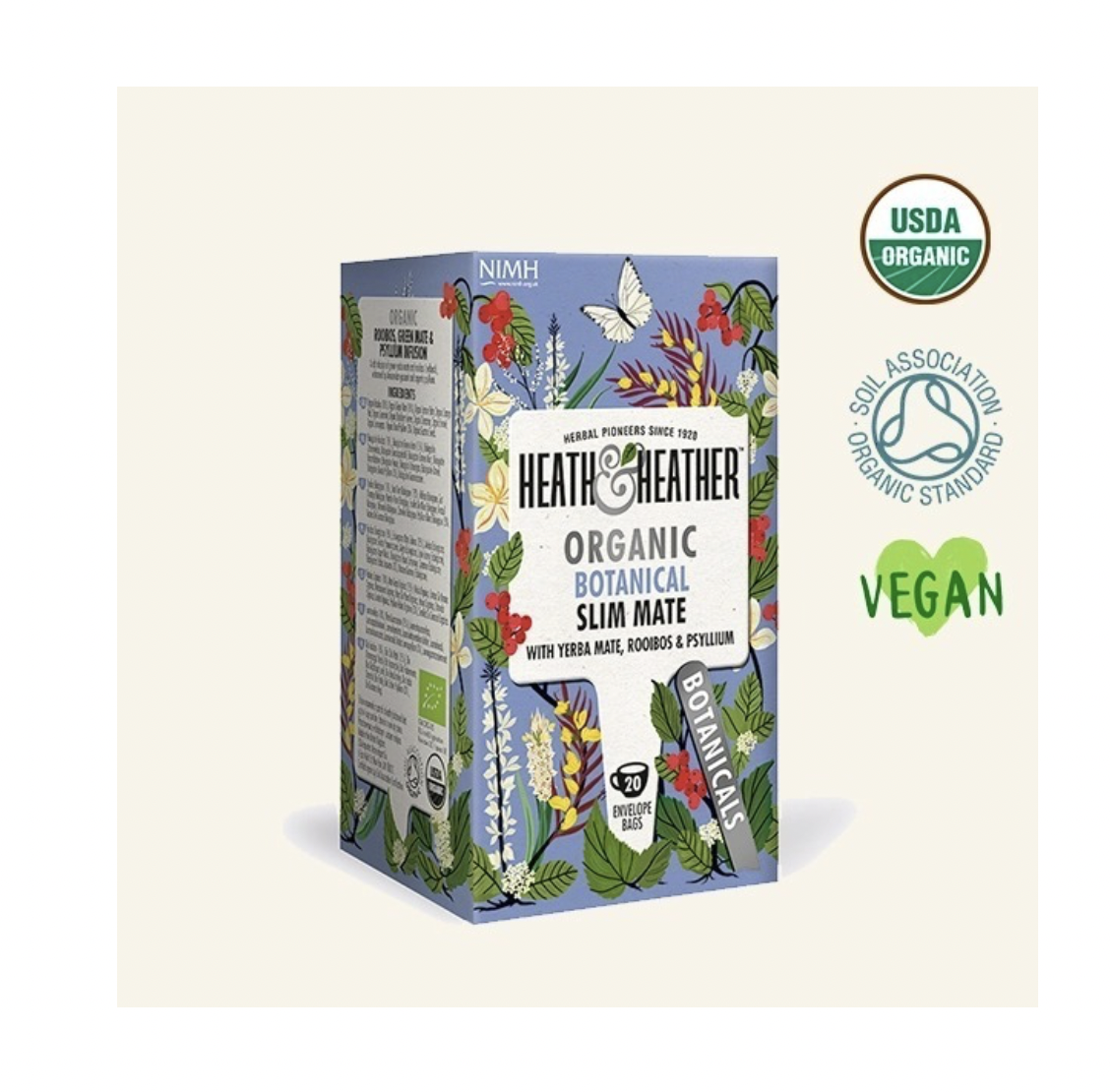 Mate Orgánico Botánico Adelgazante Slim Mate Infusion Health Heather