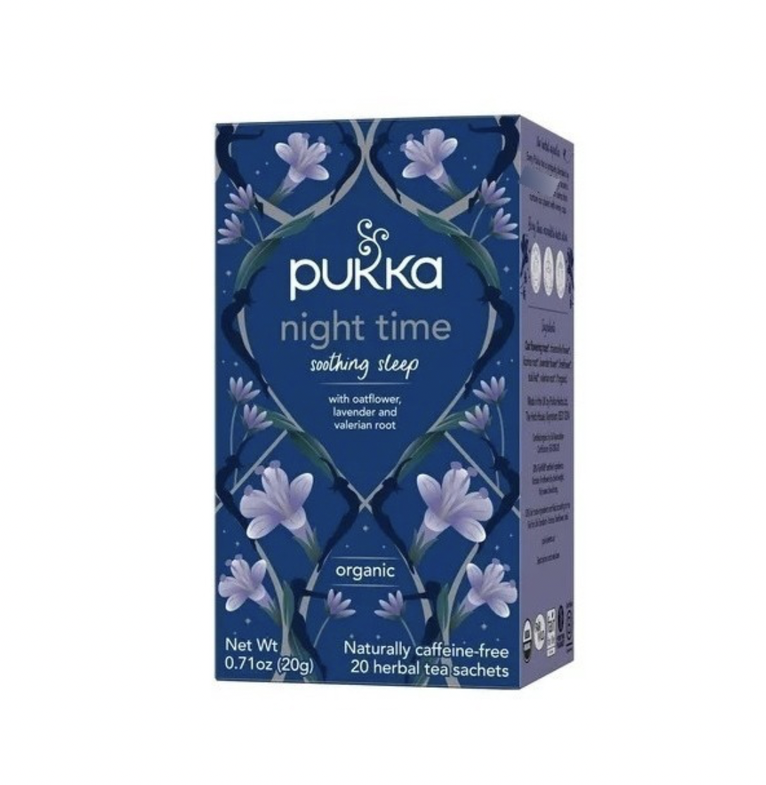 Infusión del Sueño Night Time 100% Natural Vegano Pukka