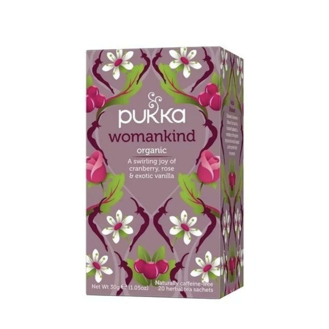 Infusión Womankind Shatavari Orgánico 100% Natural y Vegano Pukka
