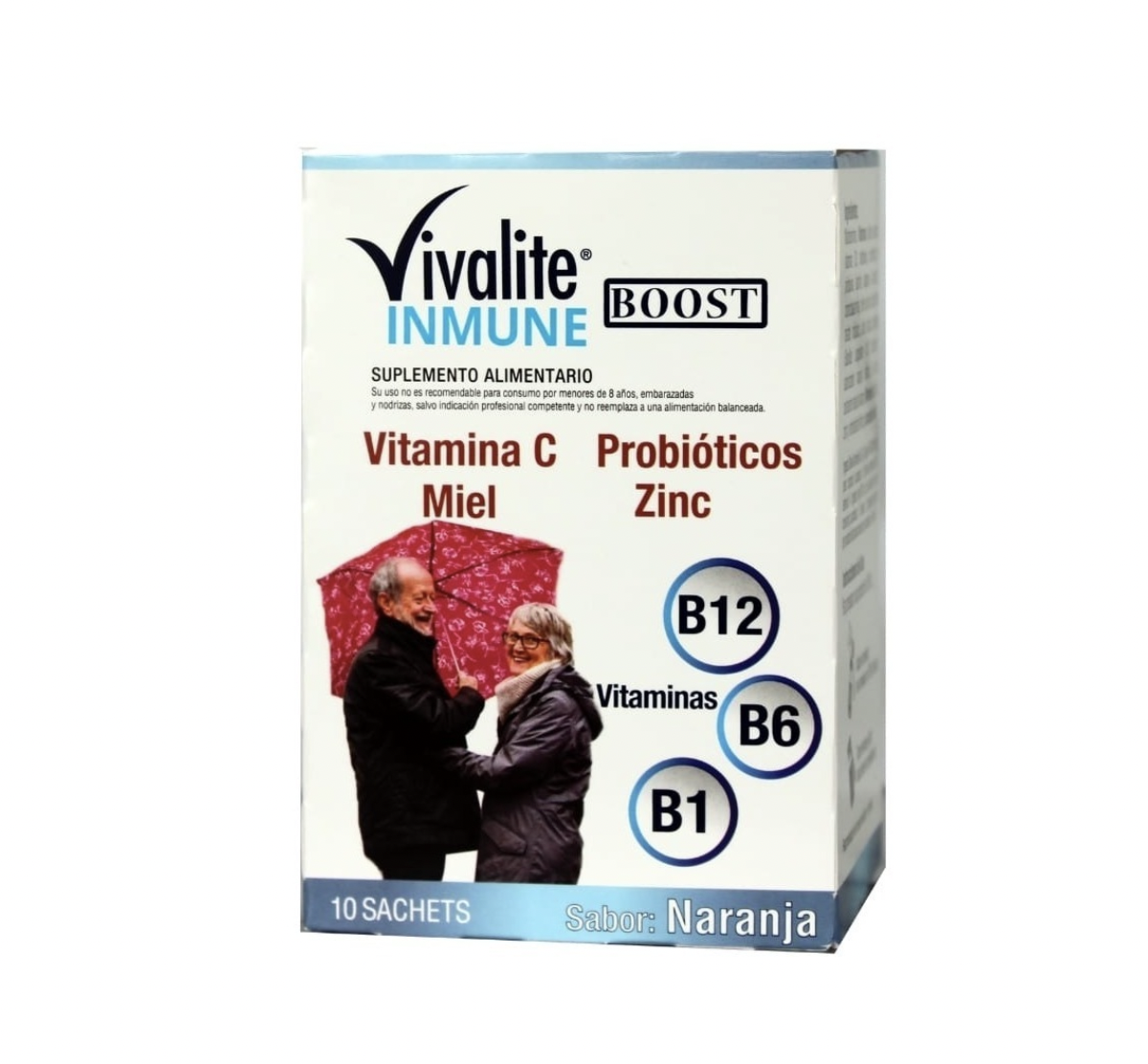 Inmune Boost Senior MultiVitaminas- Probióticos- Miel-Zinc Vivalite