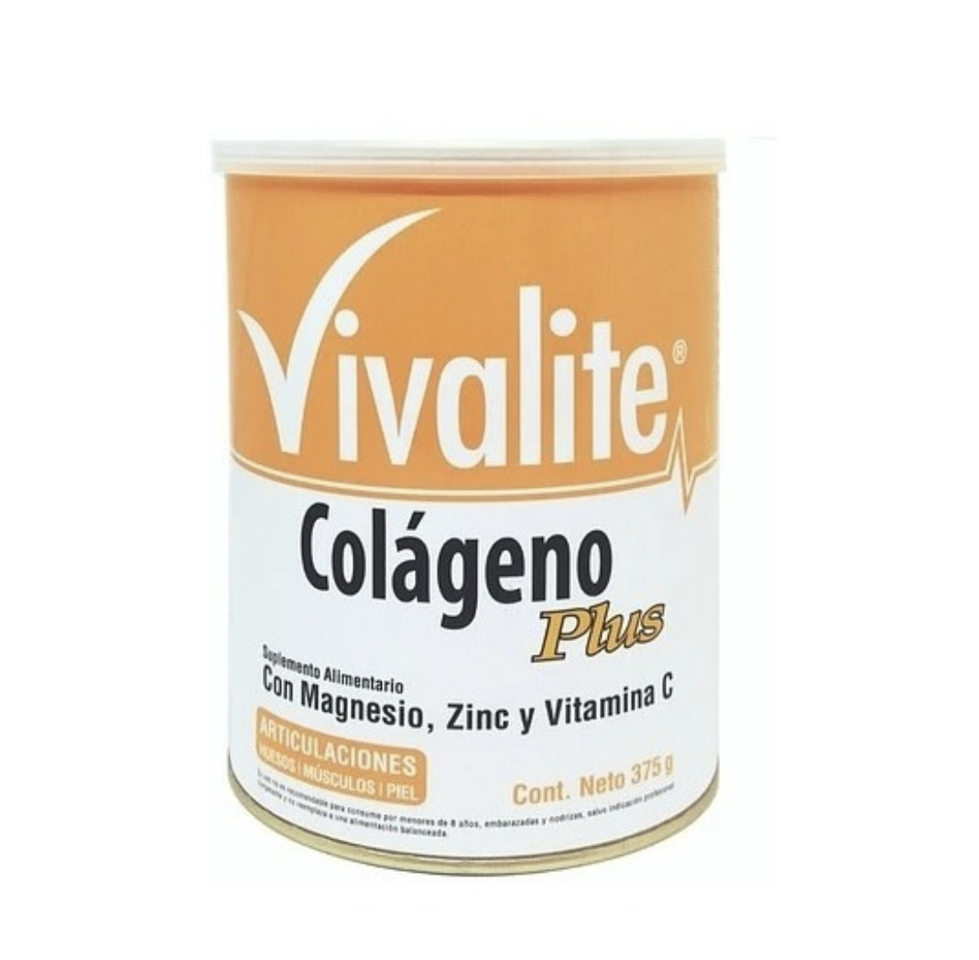 Colágeno Plus 405g. Magnesio - Zinc - Vitamina C Vivalite