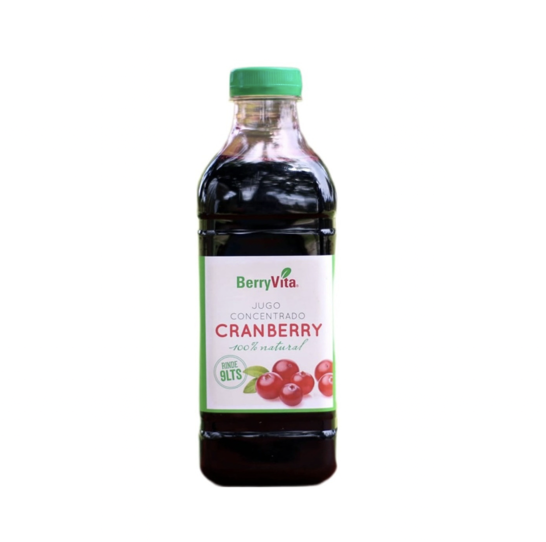 Jugo Concentrado Cranberry 1L. Rinde 9 Litros BerryVita