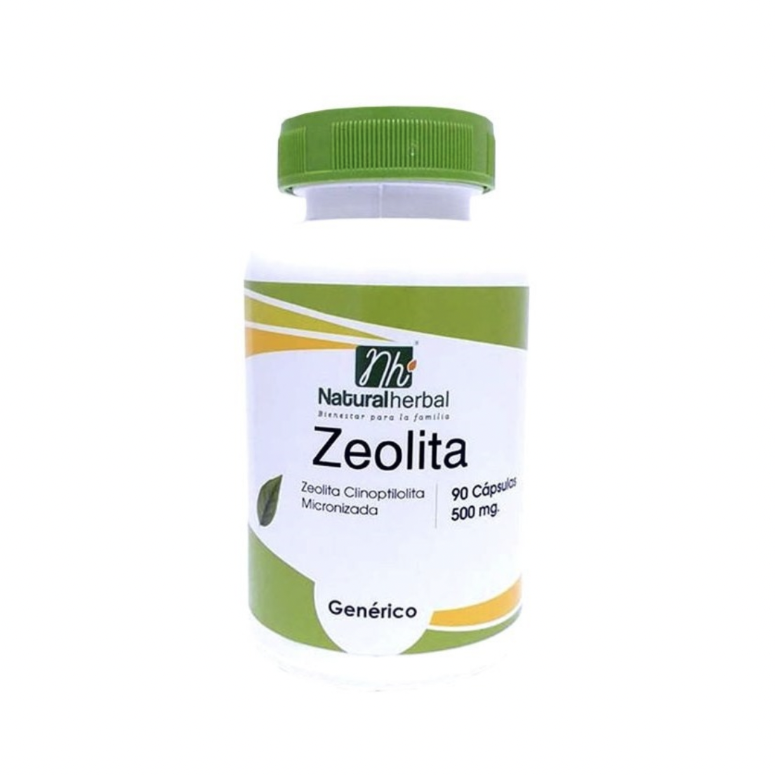 Zeolita Clinoptiolita Micronizada Suplemento Alimentario 90 Cápsulas 500mg. Natural Herbal
