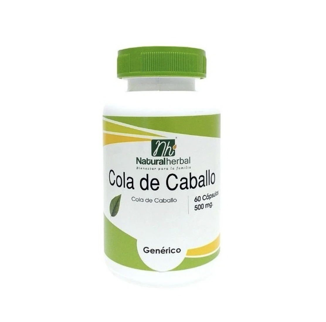 Cola de Caballo 60 Cápsulas 500mg. Natural Herbal