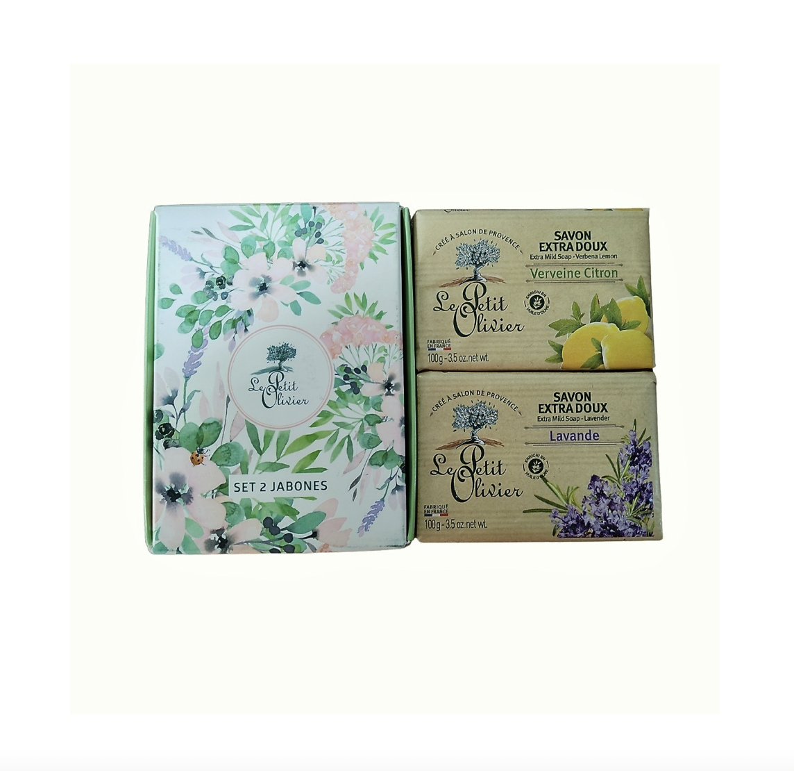 Set 2 Jabones Fragancias Regalo 200g. Le Petit Olivier - Imagen 4