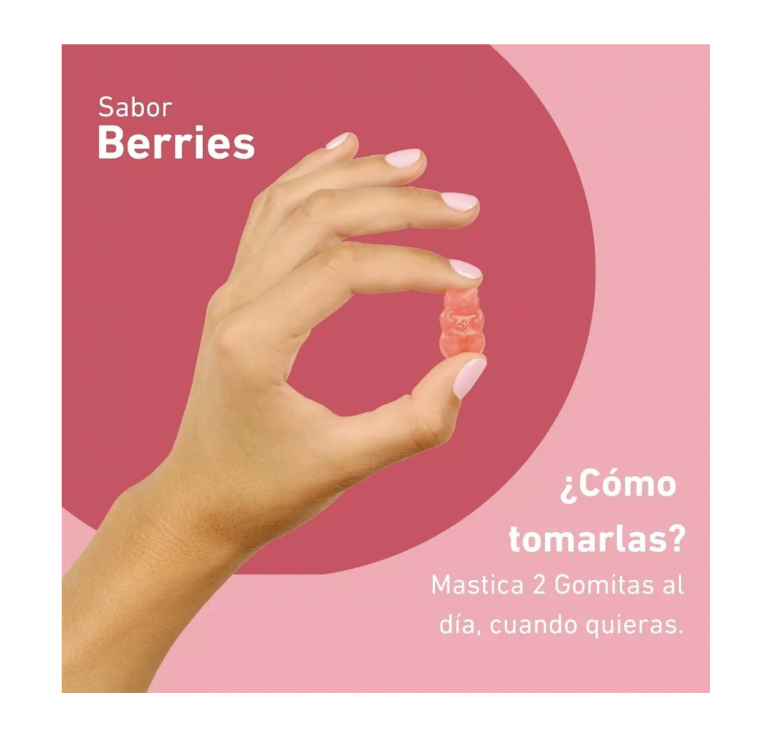 Gomitas Prebióticas + Probióticos 60Unidades Sabor Berries Eterna Nutrition - Image 3