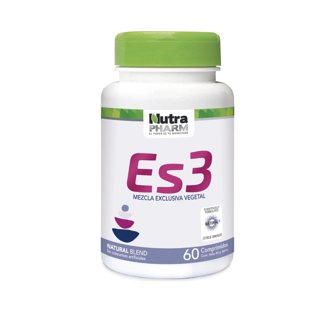 Es3 Mezcla Exclusiva Vegetal 60 Comprimidos Nutra Pharm