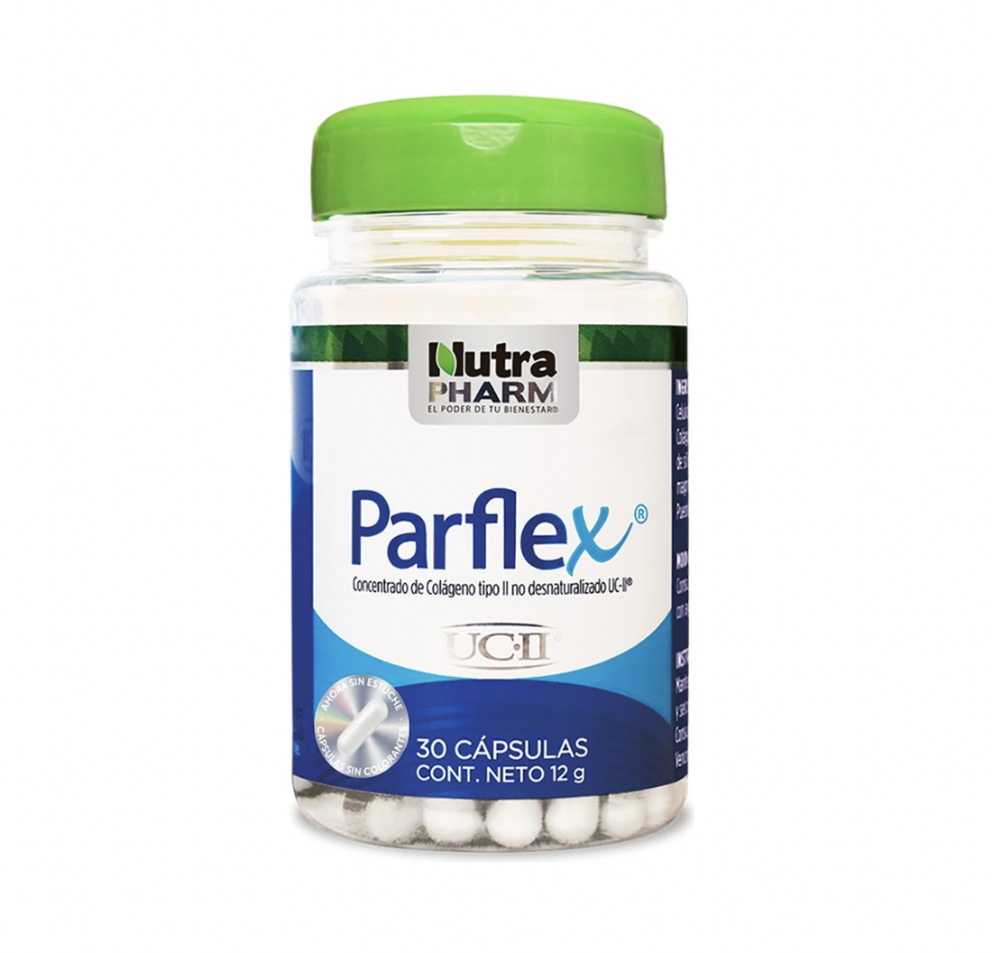 Parflex Concentrado Colágeno Tipo II 30 Cápsulas Nutra Pharm
