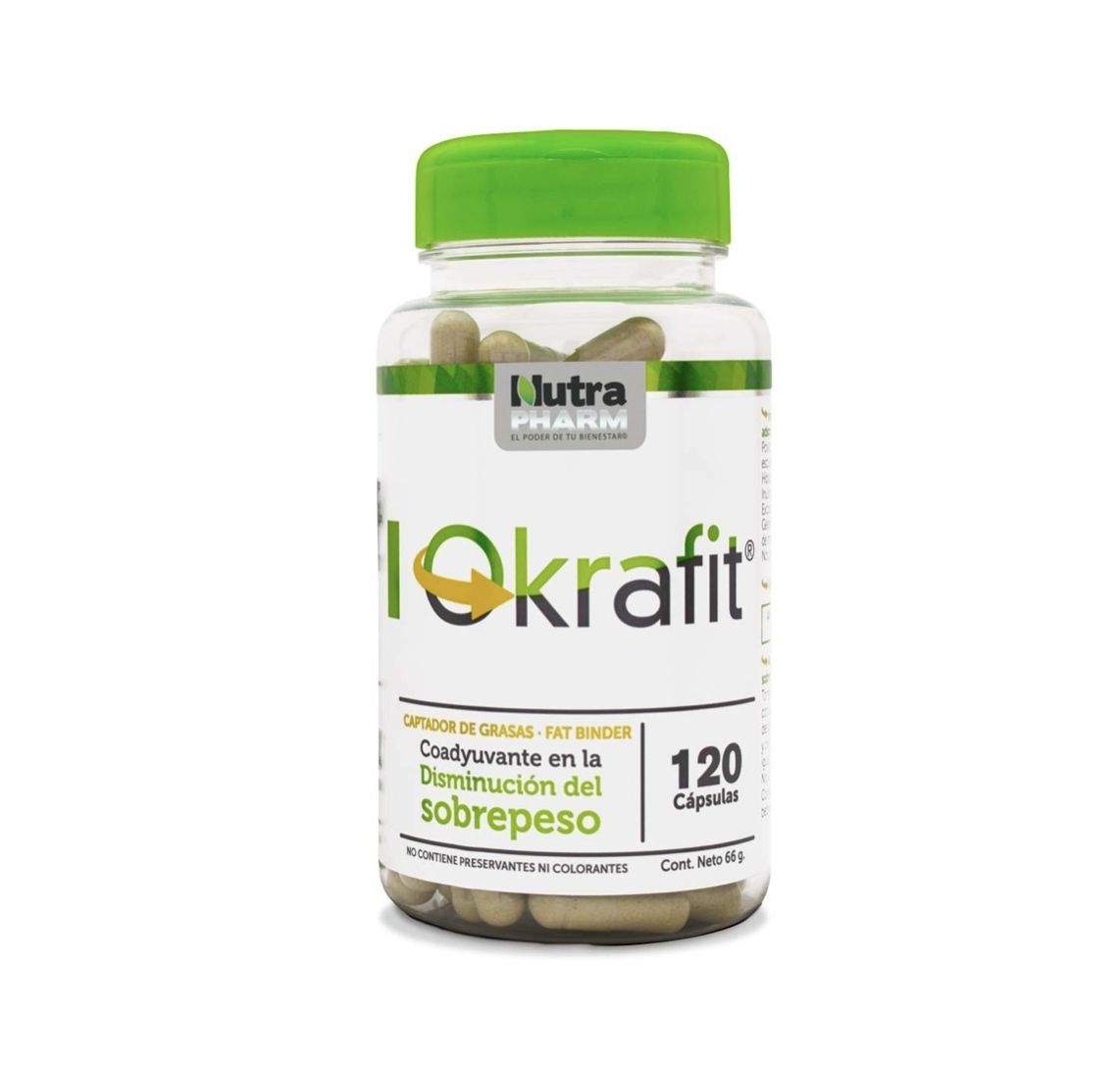 Okrafit 120 Cápsulas Nutra pharm