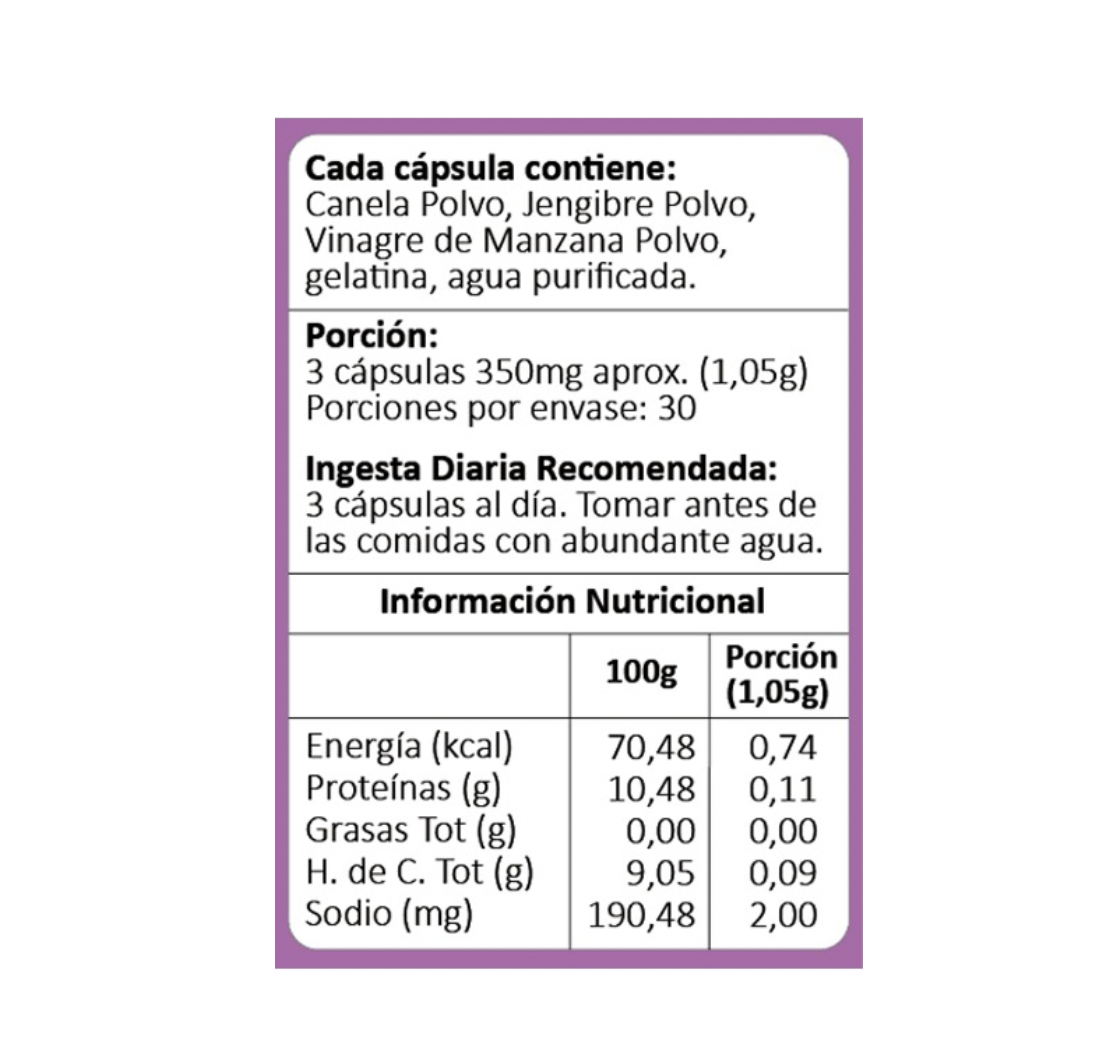 Fettsin 90 Cápsulas Suplemento Alimentario Avanti - Image 2