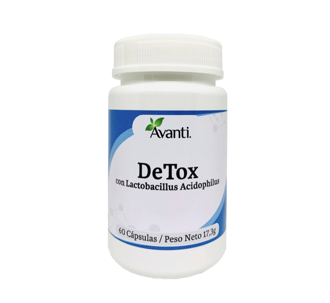 Detox Reforzado con Probióticos 60 Cápsulas Avanti