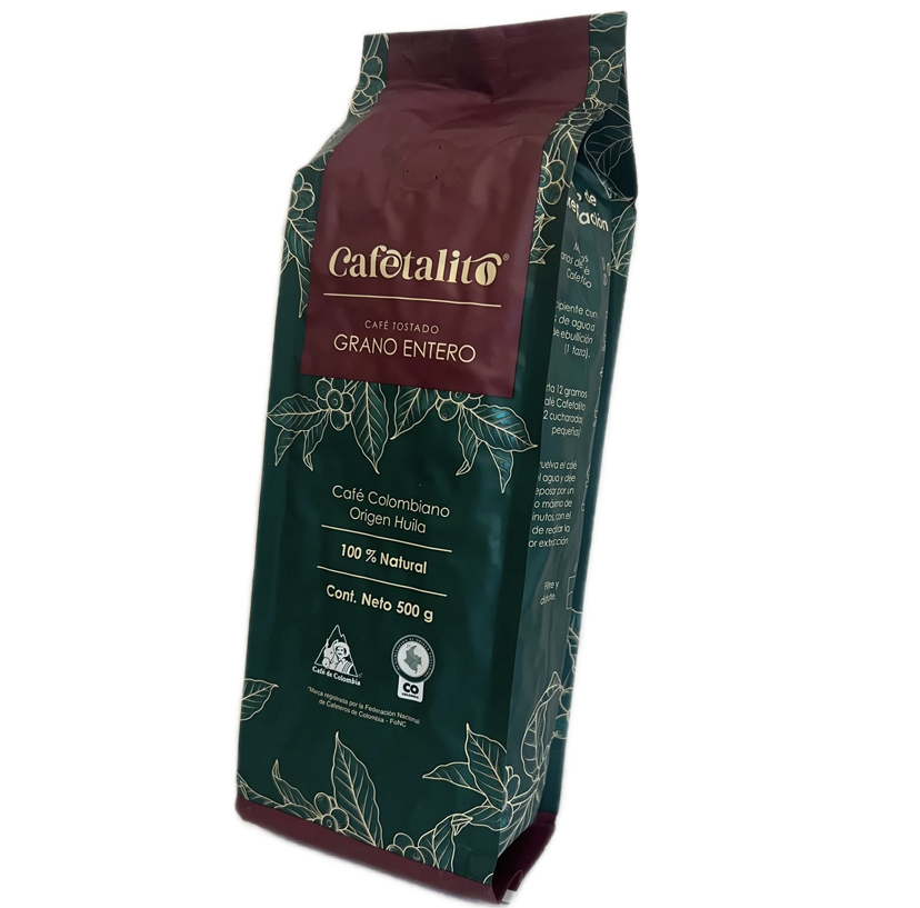 Café Tostado de Grano Entero 500g. Cafetalito - Image 3