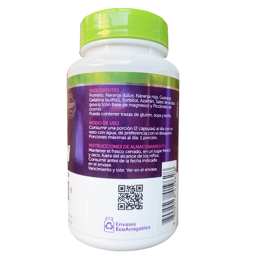 Orexxi Doble Efecto 60 Cápsulas Mezcla Vegetal Nutra Pharm - Image 2