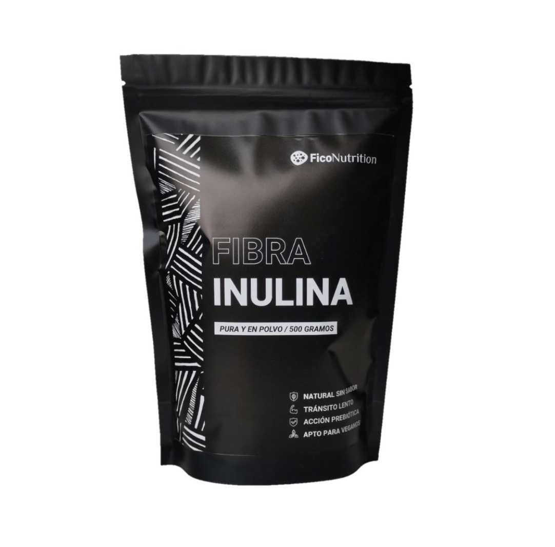 Inulina en Polvo Fibra 500g. Fico Nutrition