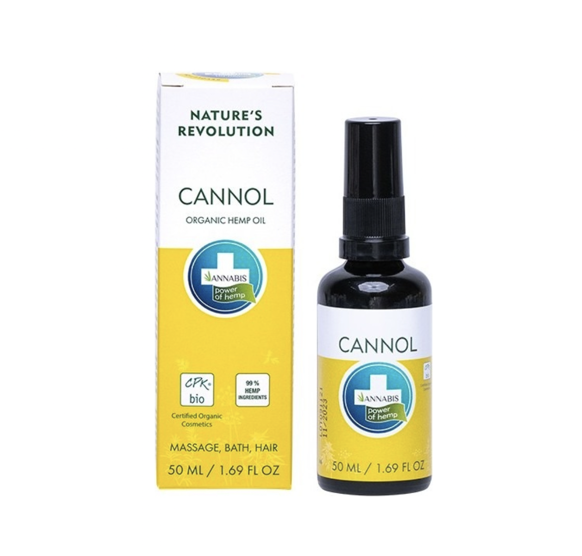 Cannol Aceite Orgánico 50ml. Annabis