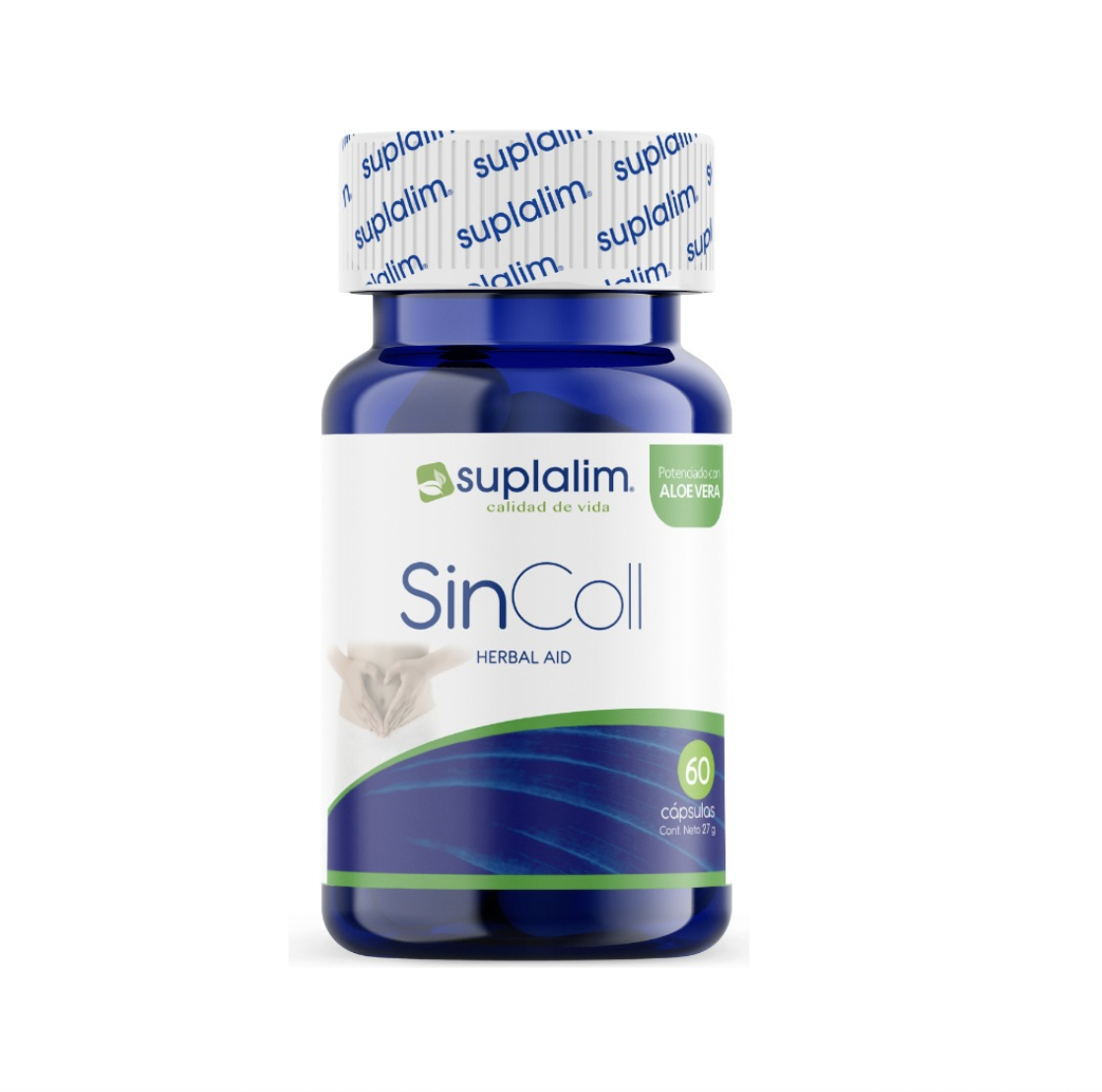 SinColl Potenciado con Aloe Vera 60 Cápsulas Pro Colon Suplalim