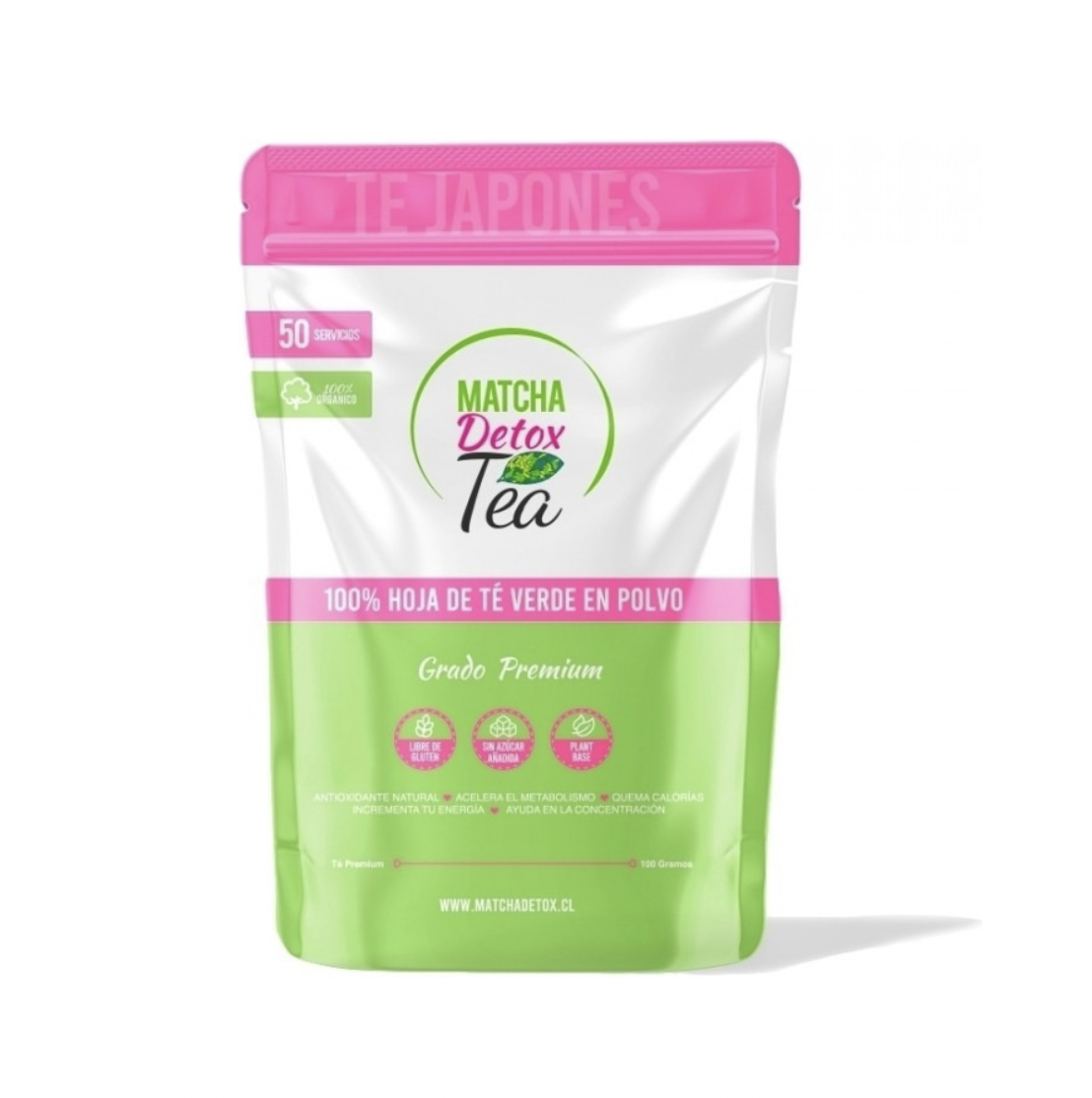 Té Matcha en Polvo 50g. Matcha Detox
