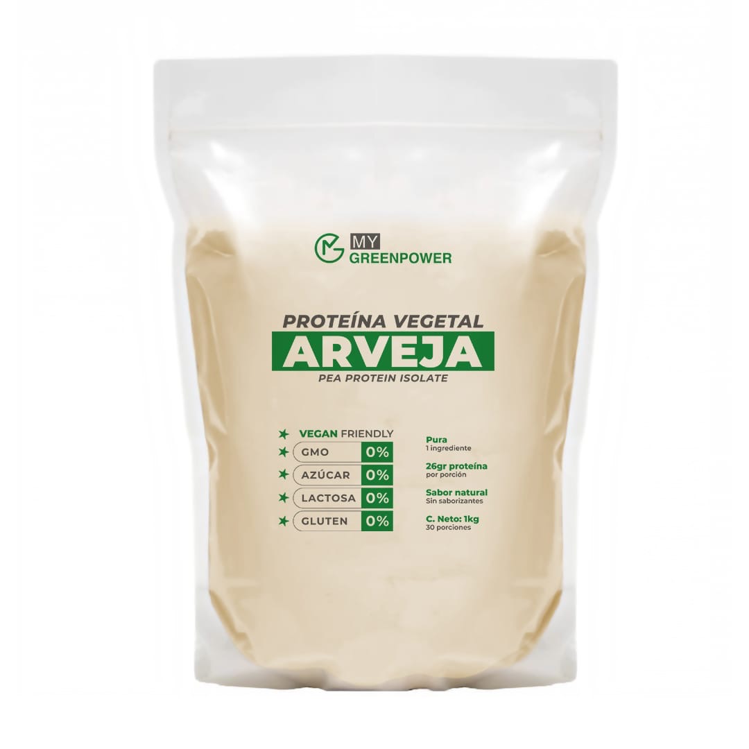Proteína de Arveja Aislada Vegana 1K. GreenPower