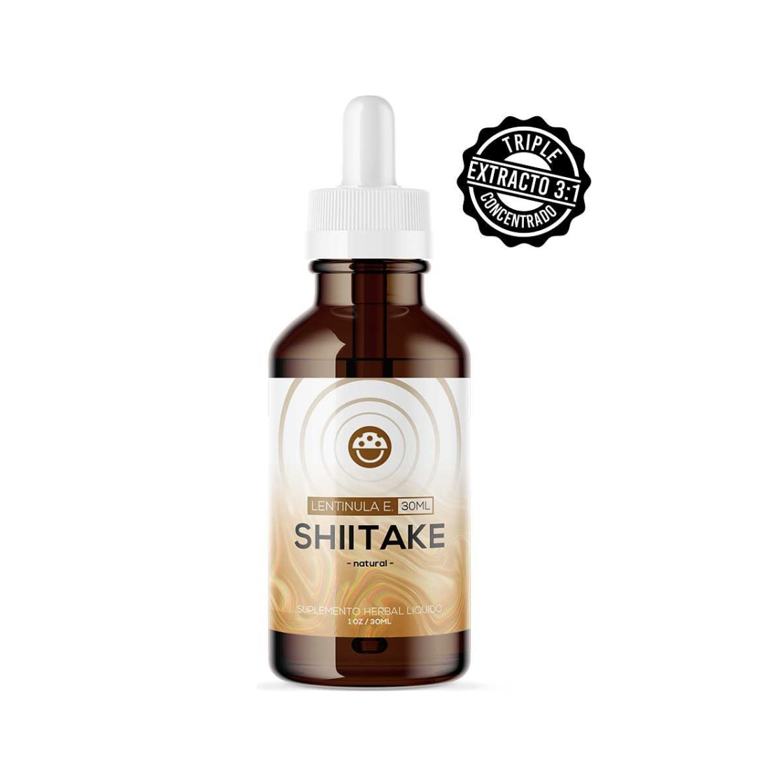 Extracto de Hongo Shiitake 30Ml. Suplemento Herbal Mycodelic