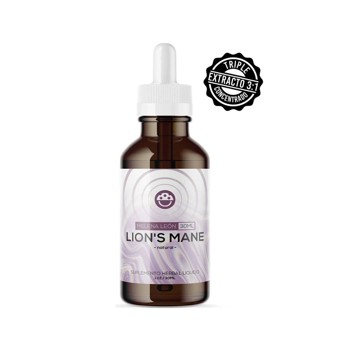 Extracto de Hongo Melena de León 30Ml. Suplemento Herbal Mycodelic