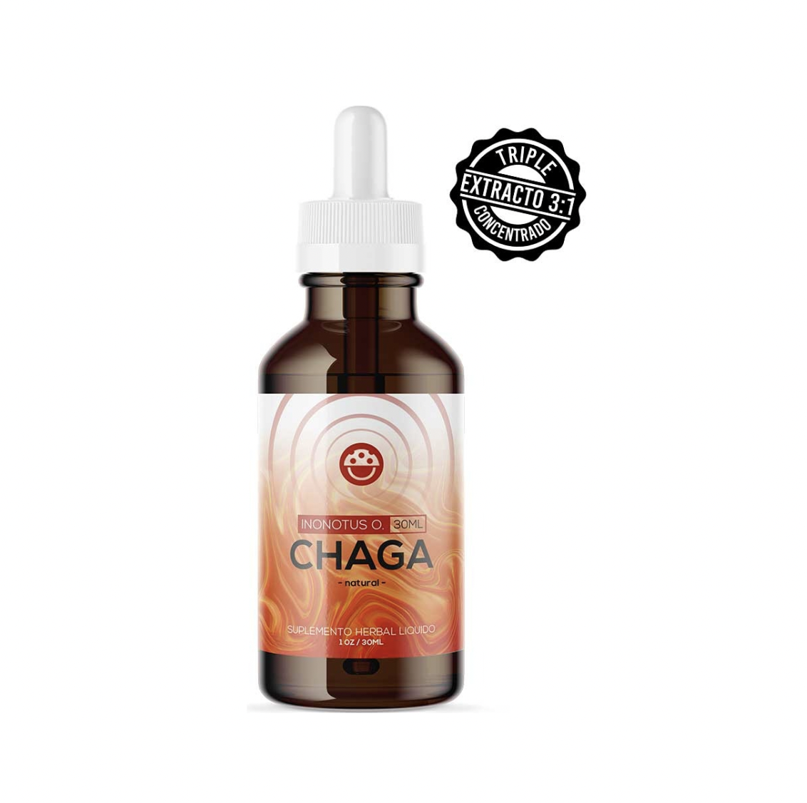 Extracto de Hongo Chaga 30Ml. Suplemento Herbal Mycodelic