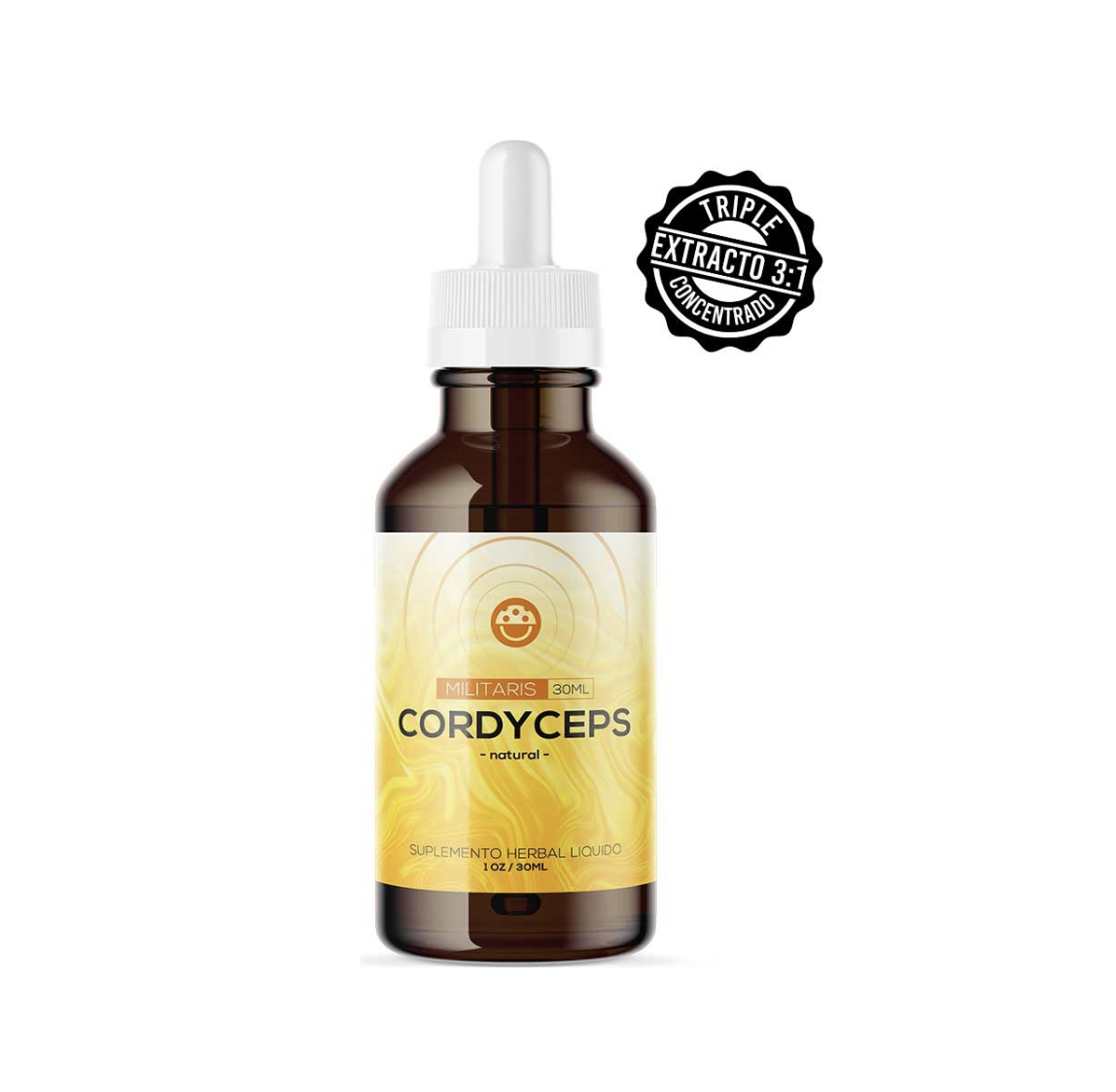 Extracto de Hongo Cordyceps 30Ml. Suplemento Herbal Mycodelic