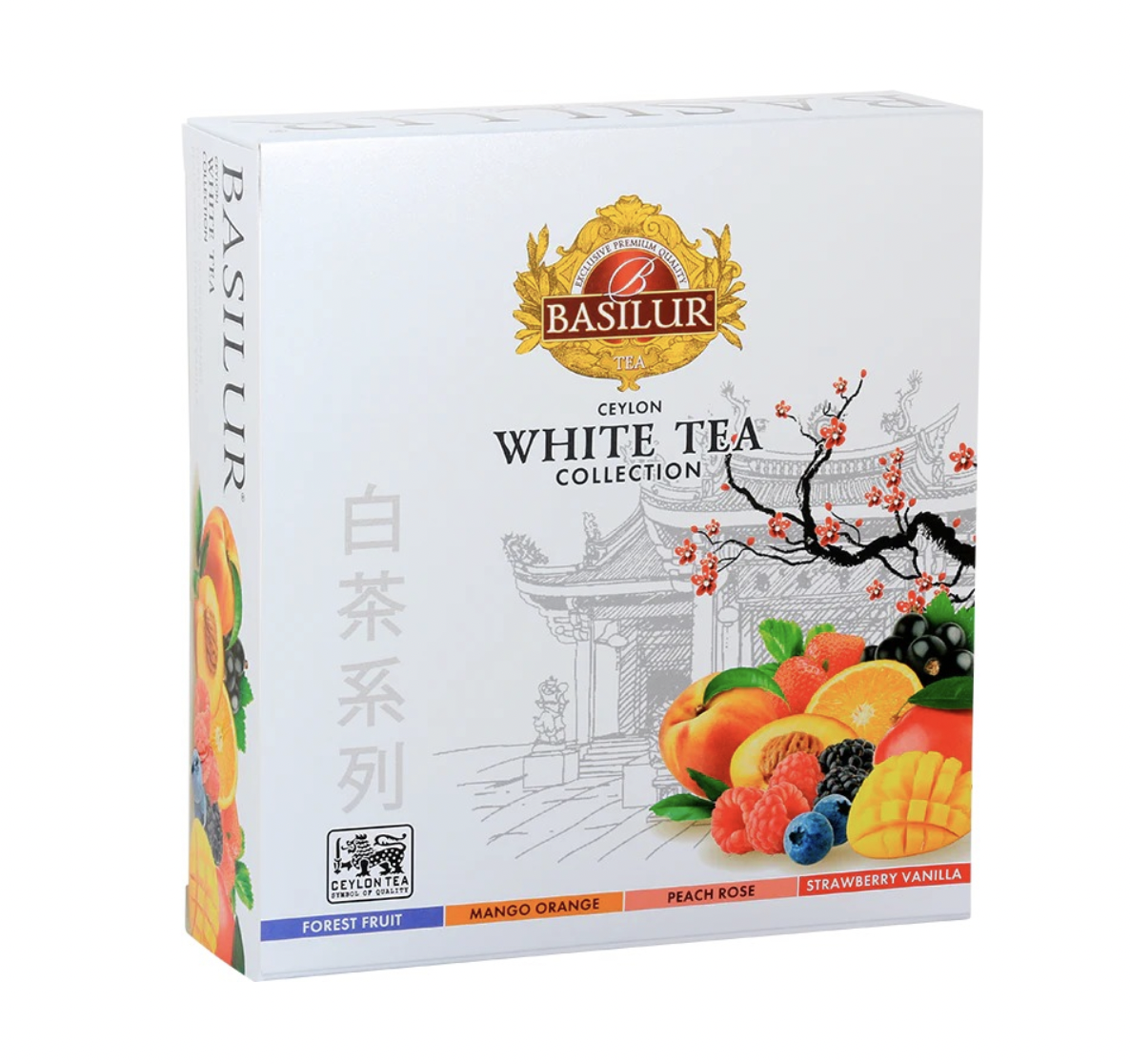 Ceylon White Tea Collection Assorted 40 Bolsitas Basilur