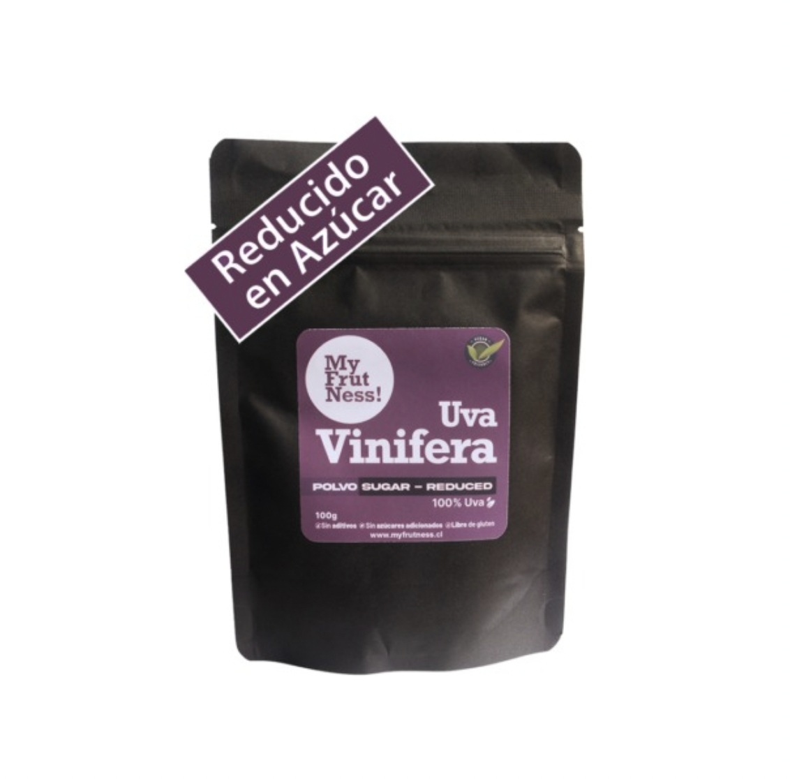 Uva Vinifera en Polvo 100% Reducido en Azúcar 100g. My Frut Ness!