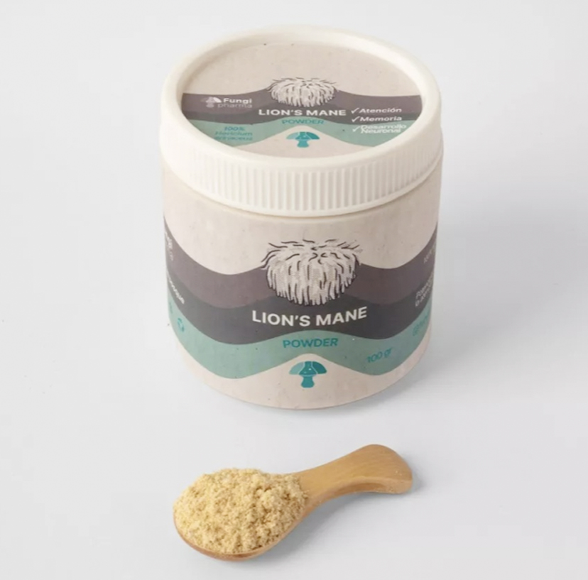 Melena de León Powder 100g. Polvo Fungi Pharma